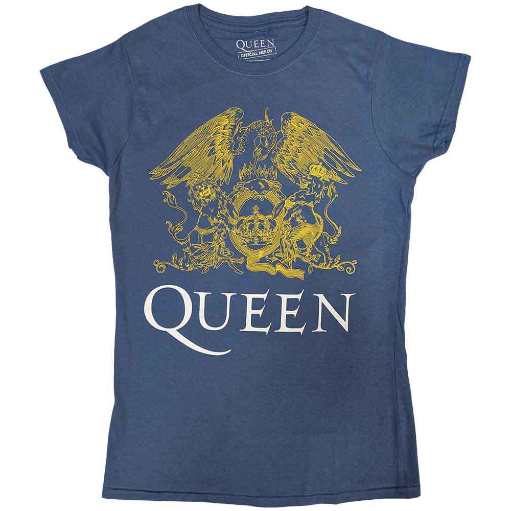 Queen Crest Womens T Shirt