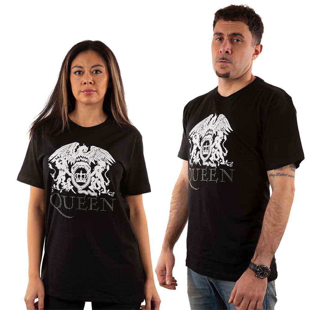 Queen Crest Logo Mens T Shirt