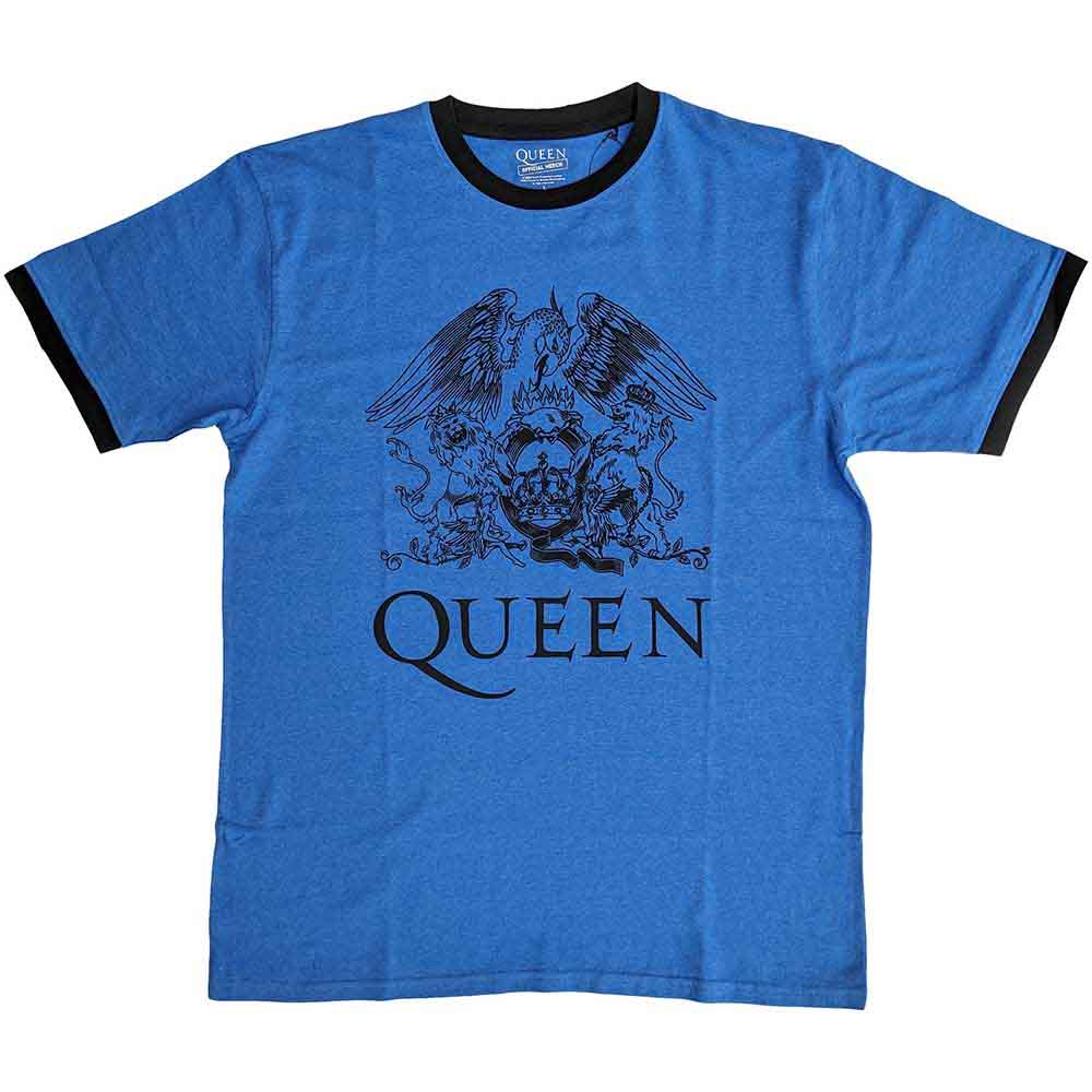 Queen Crest Logo Mens T Shirt
