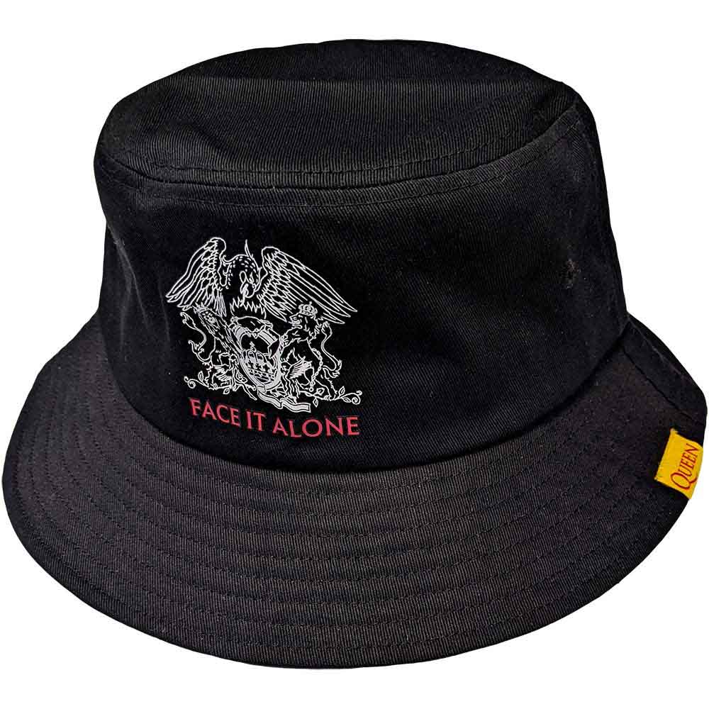 Queen Face it Alone Hat Black