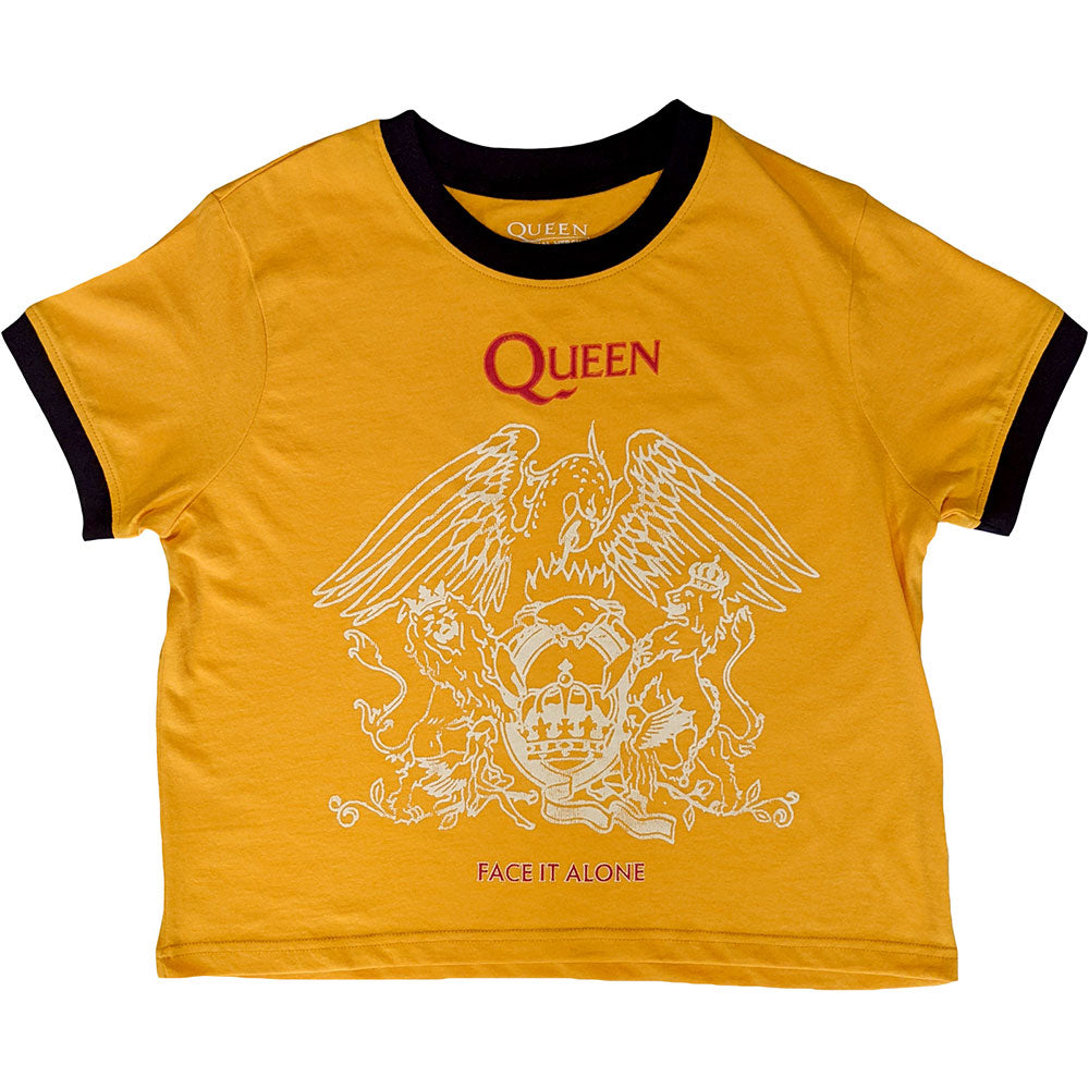 Queen Face It Alone Crest [Short Sleeve Tee]