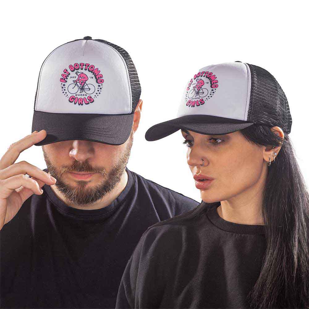 Queen Fat Bottomed Girls Hat Black, White