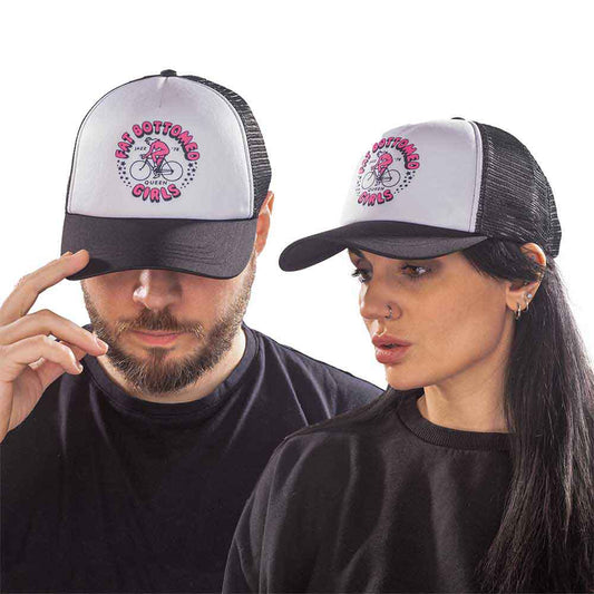 Queen Fat Bottomed Girls Hat Black, White
