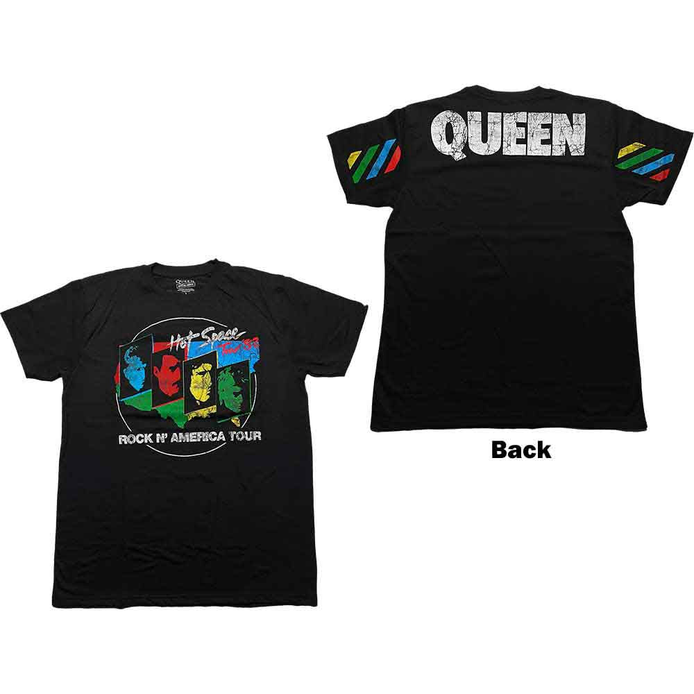 Queen Hot Space Tour '82 Mens T Shirt