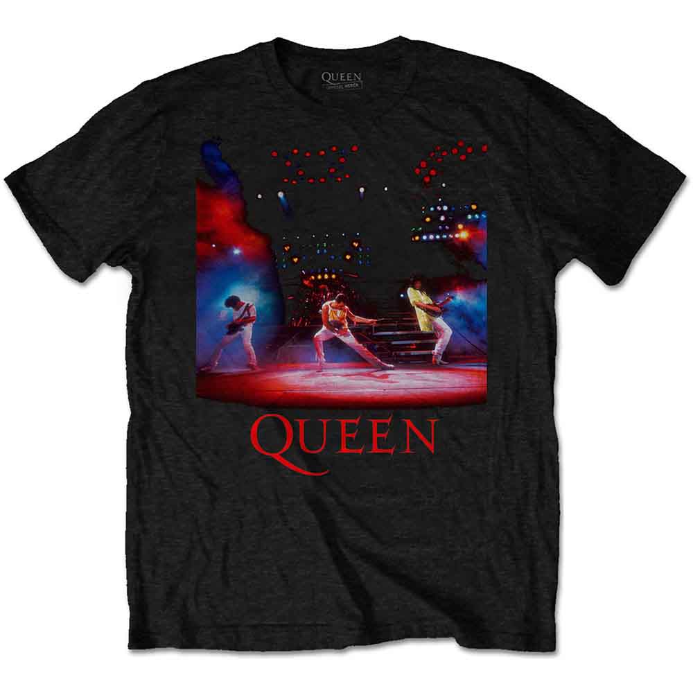 Queen Live Shot Spotlight Mens T Shirt