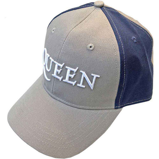 Queen Logo Hat Blue, Grey