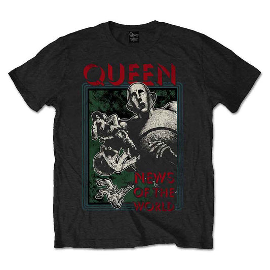 Queen News of the World Mens T Shirt