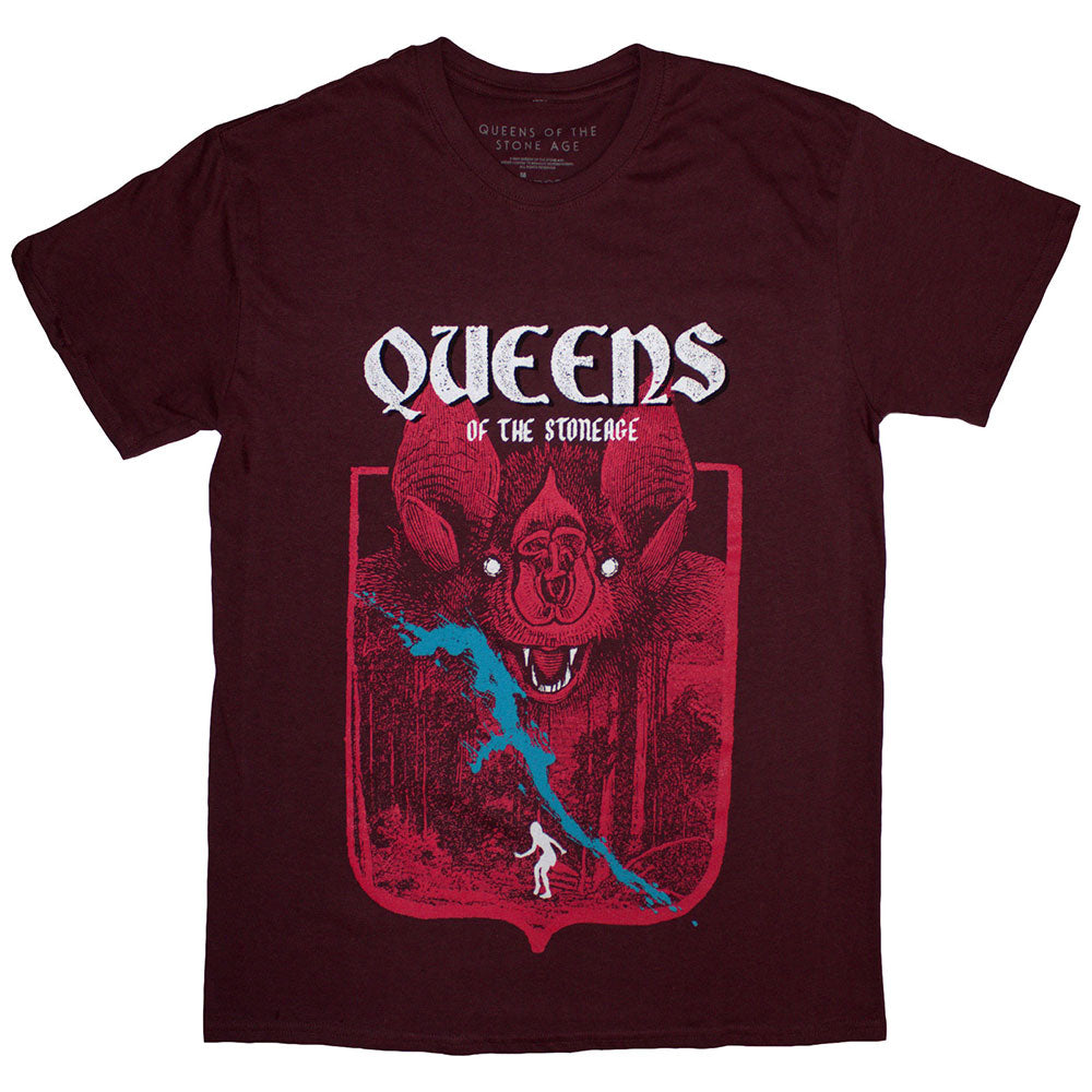 Queens Of The Stone Age Bat Mens T Shirt