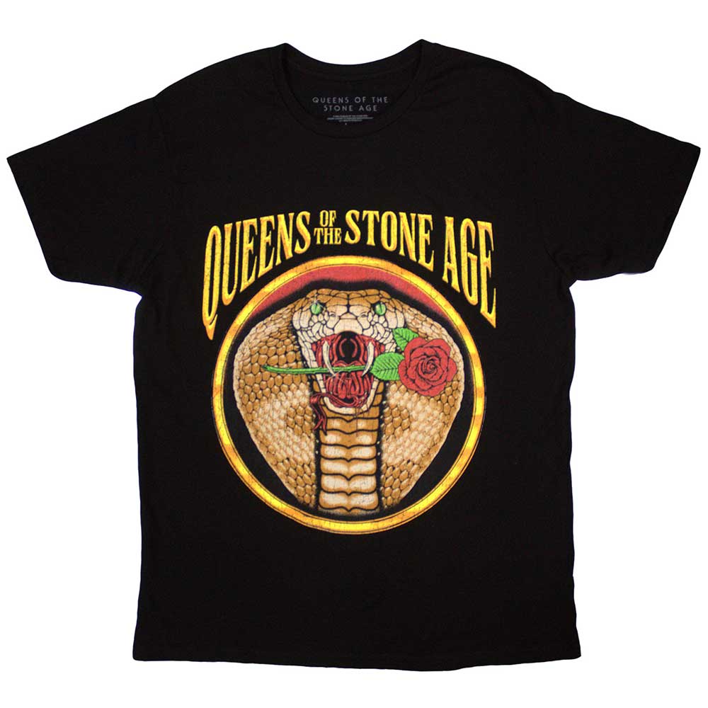 Queens Of The Stone Age Cobra Mens T Shirt
