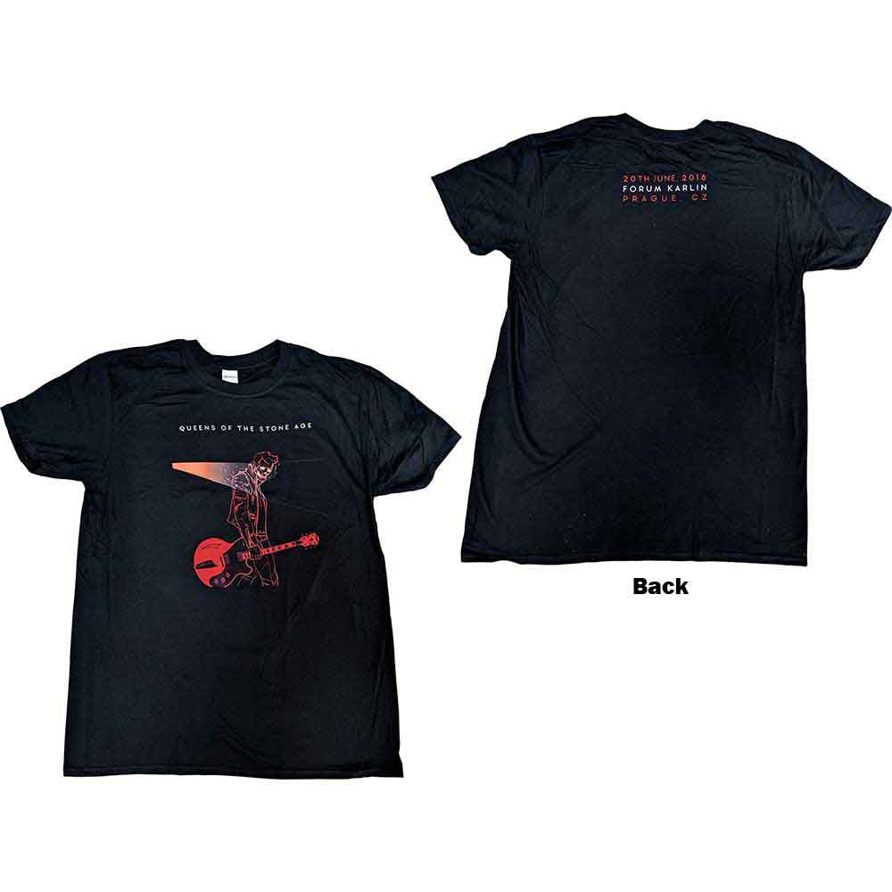 Queens Of The Stone Age Prague 2018 Mens T Shirt