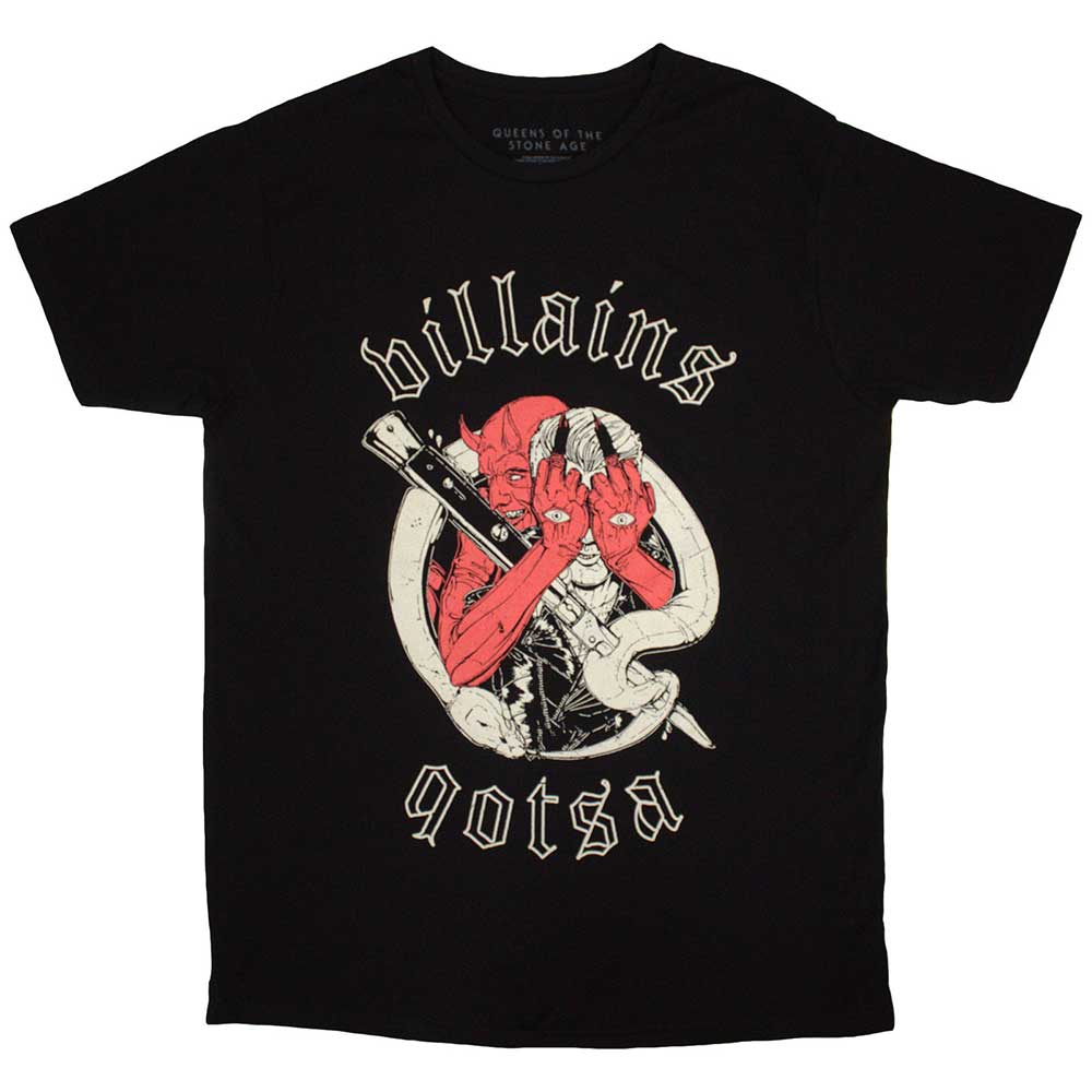 Queens Of The Stone Age Villains Mens T Shirt