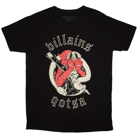 Queens Of The Stone Age Villains Mens T Shirt