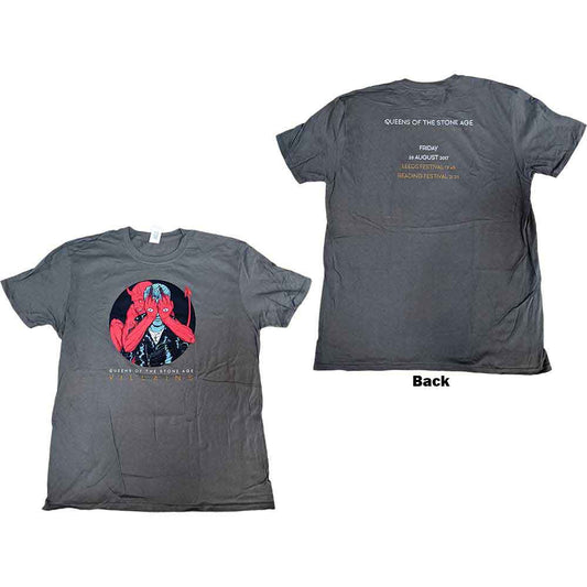 Queens Of The Stone Age Villains R&L 2017 Mens T Shirt