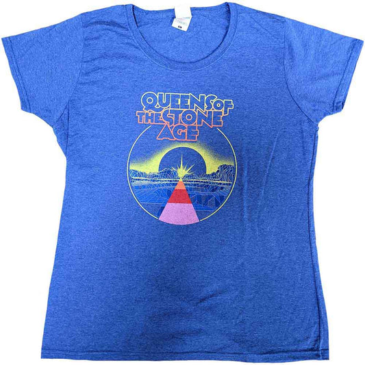 Queens Of The Stone Age Warp Planet Womens T Shirt