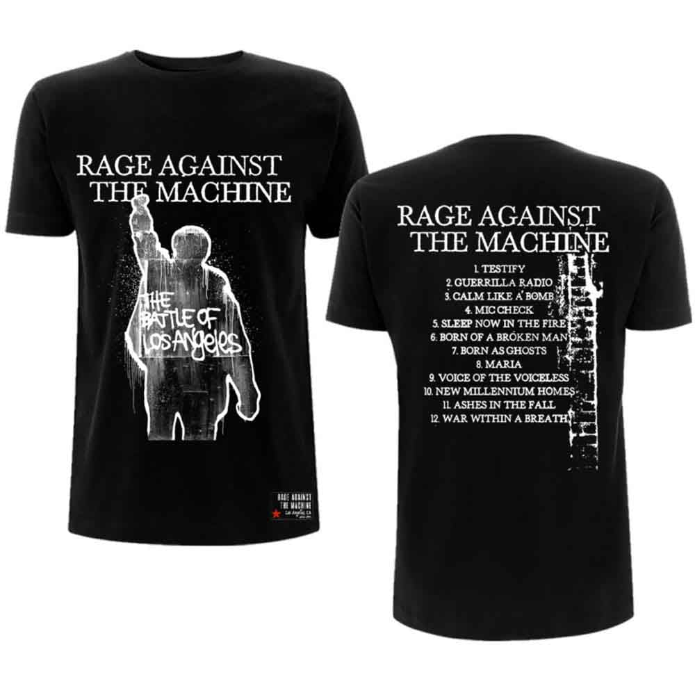 Rage Against The Machine BOLA Album Cover Mens T Shirt