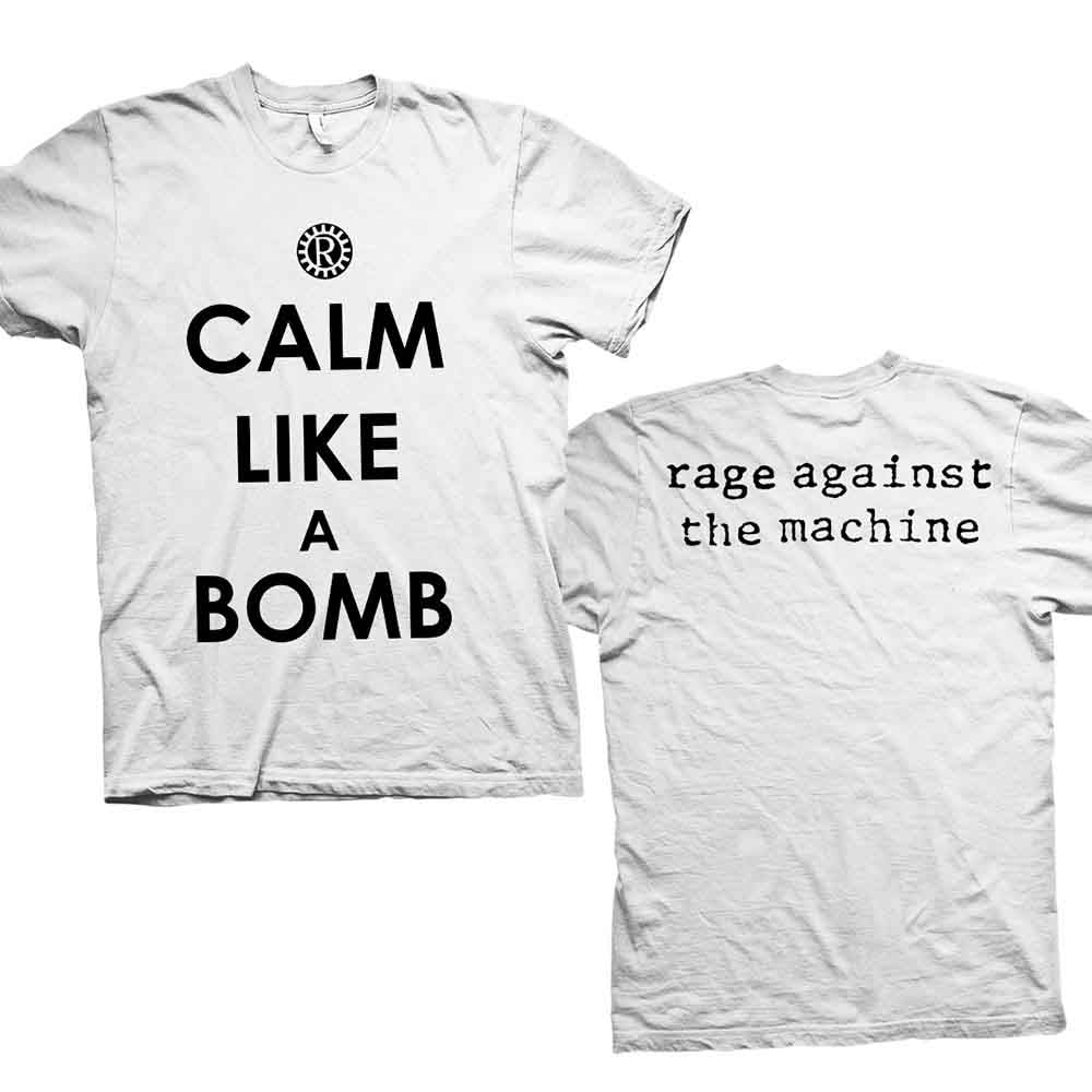 Rage Against The Machine Calm Like A Bomb Mens T Shirt