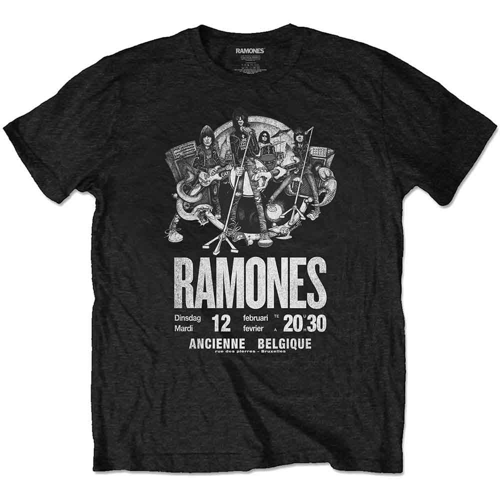 Ramones Belgique Mens T Shirt