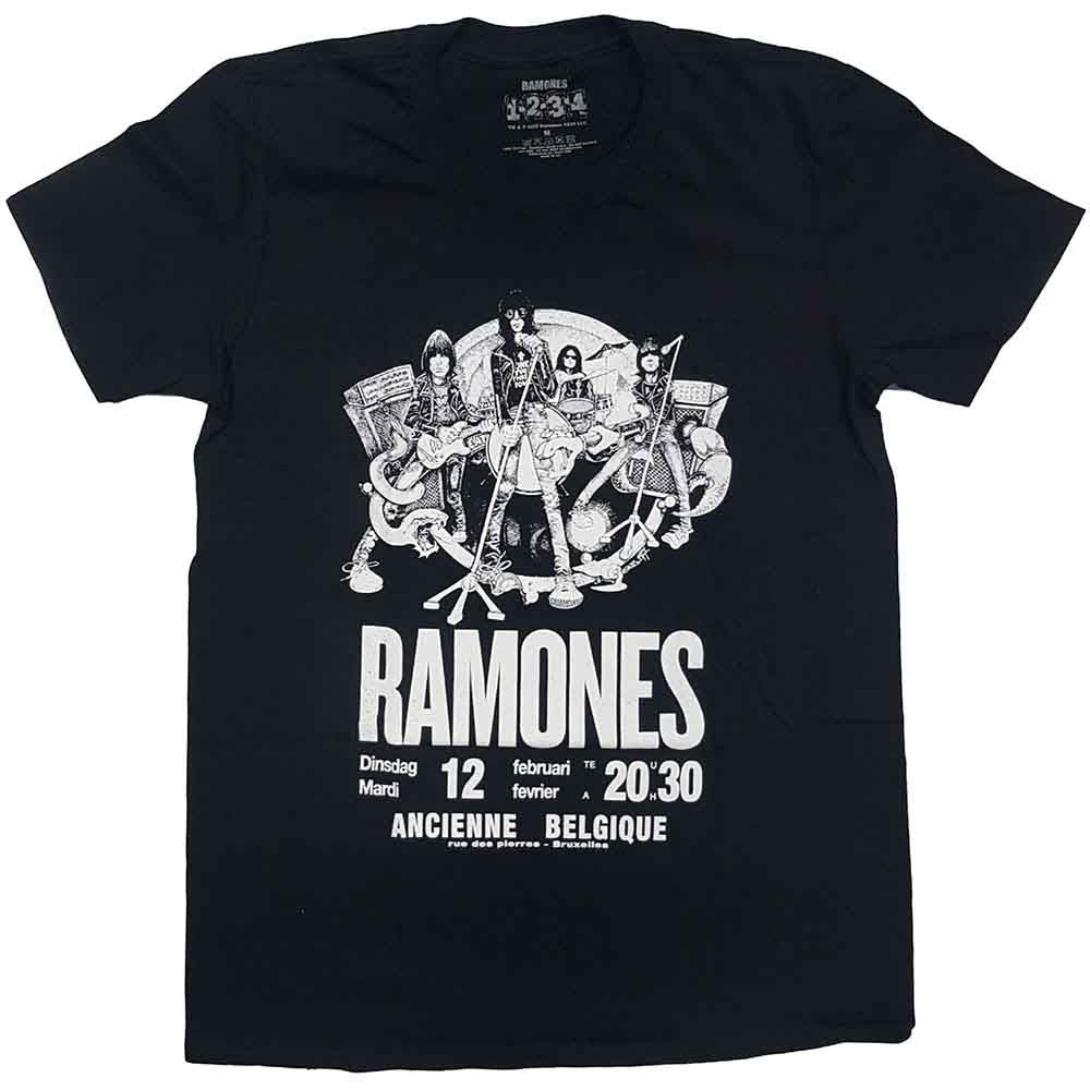 Ramones Belgique Mens T Shirt