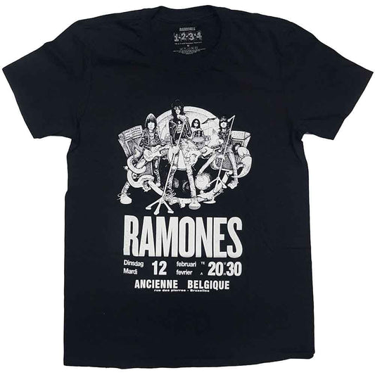 Ramones Belgique Mens T Shirt