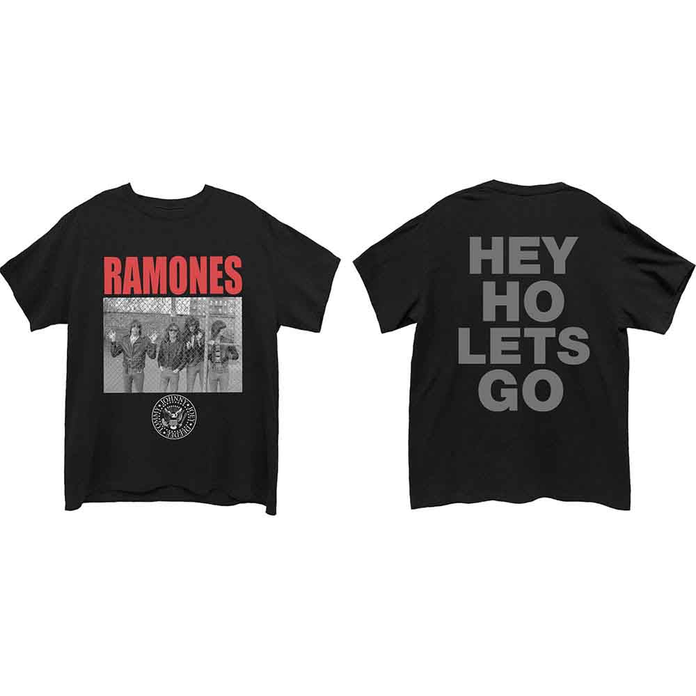 Ramones Cage Photo Mens T Shirt