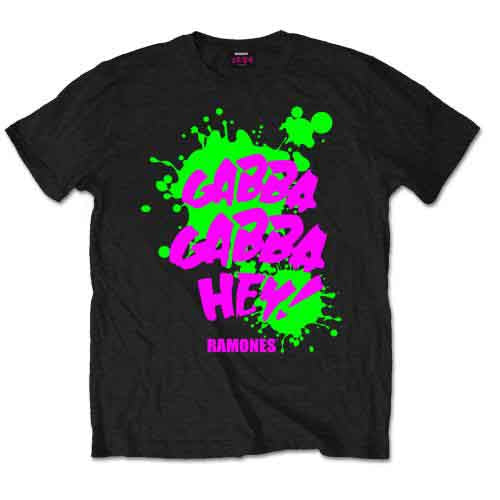 Ramones Gabba Gabba Hey Mens T Shirt