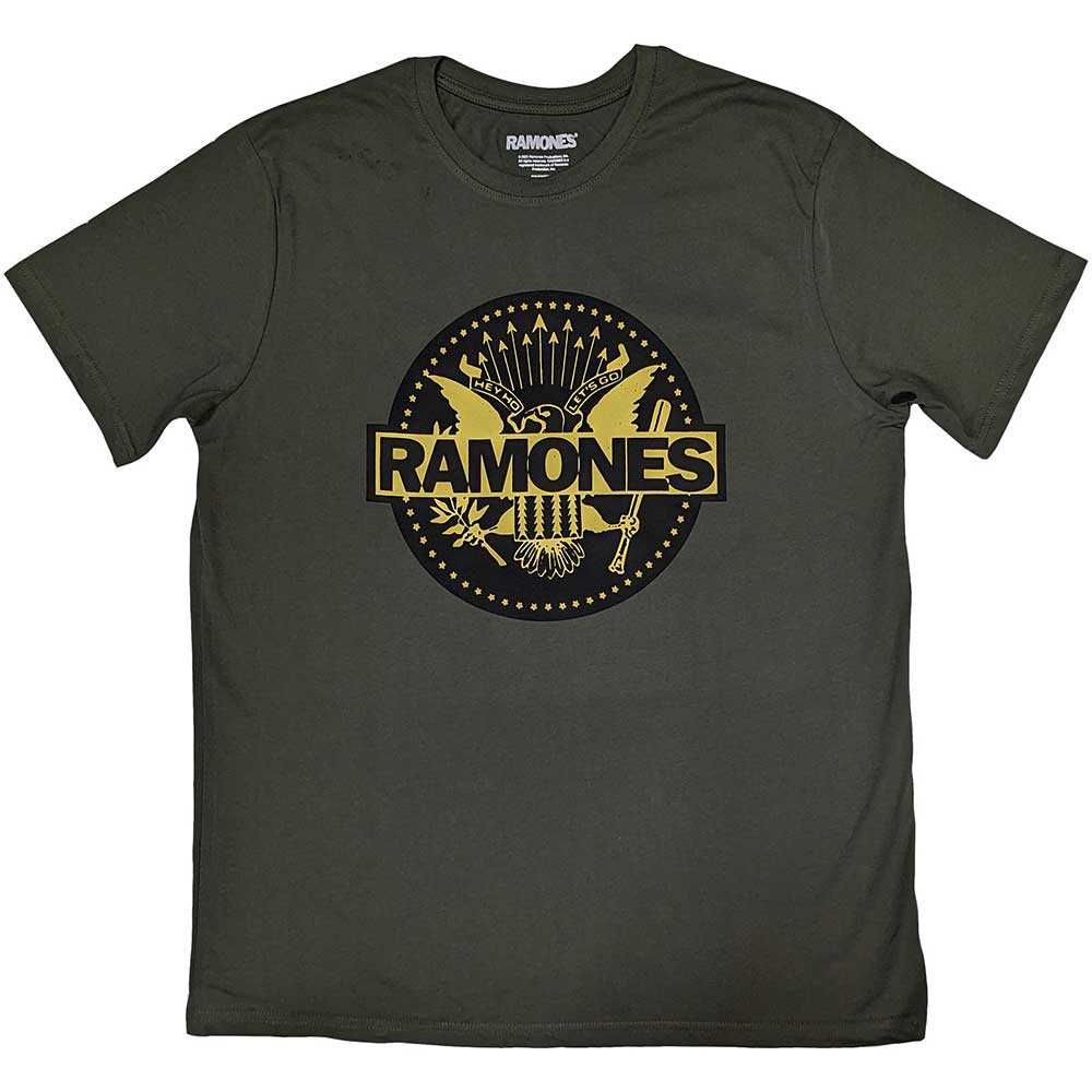 Ramones Gold Seal Mens T Shirt