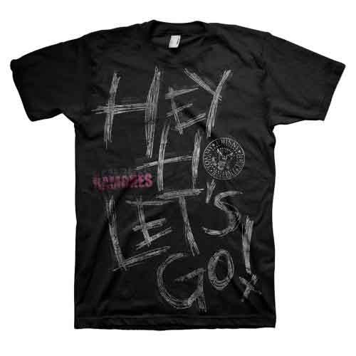 Ramones Hey Ho Mens T Shirt