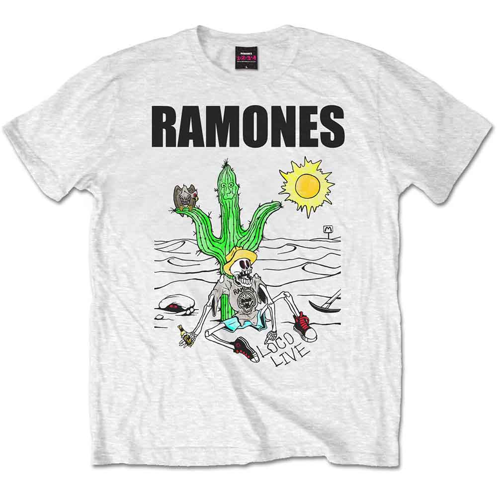 Ramones Loco Live Mens T Shirt