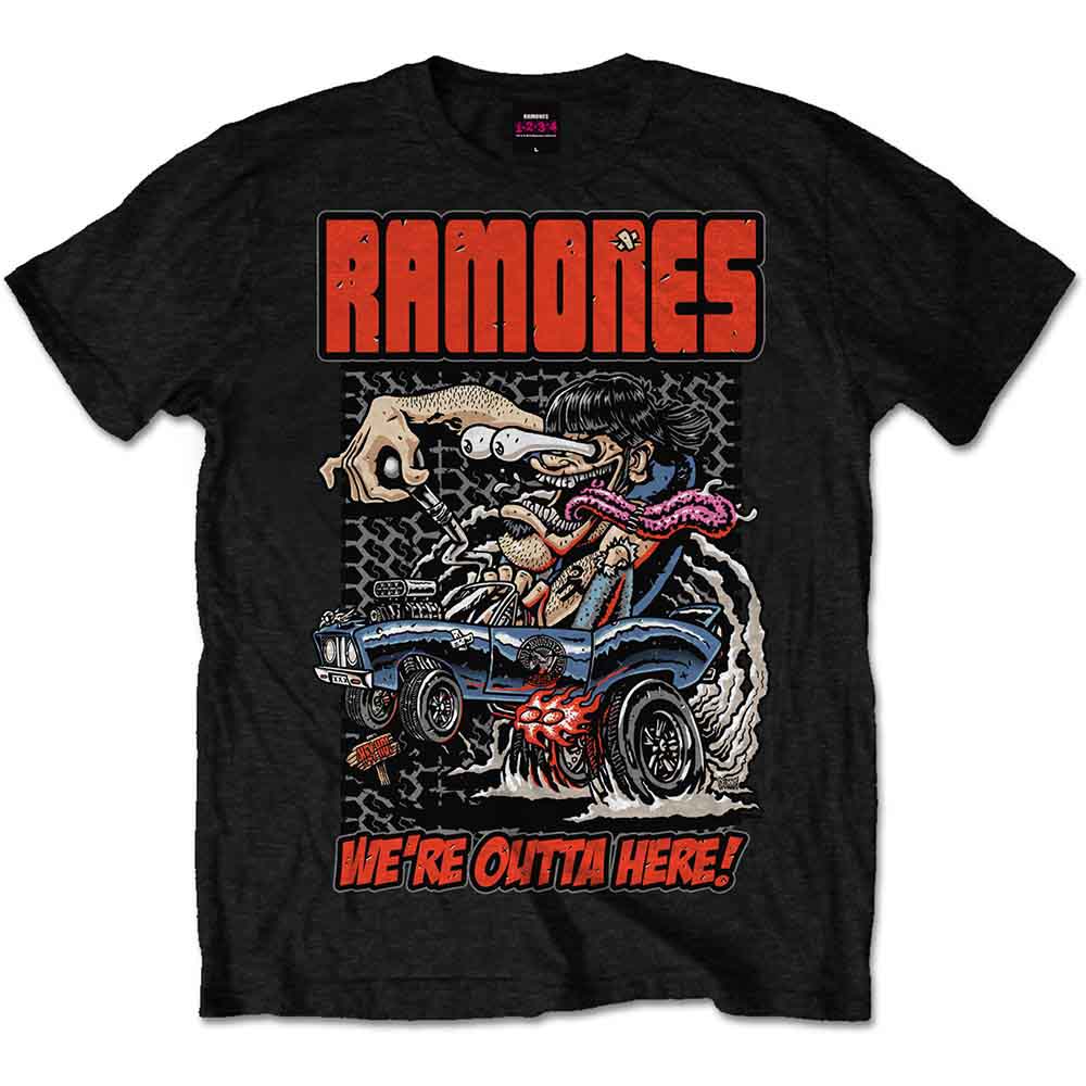 Ramones Outta Here Mens T Shirt
