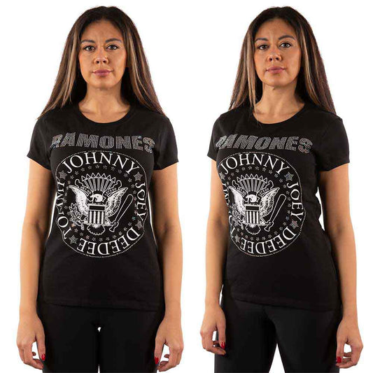 Ramones Presidential Seal Womens T Shirt