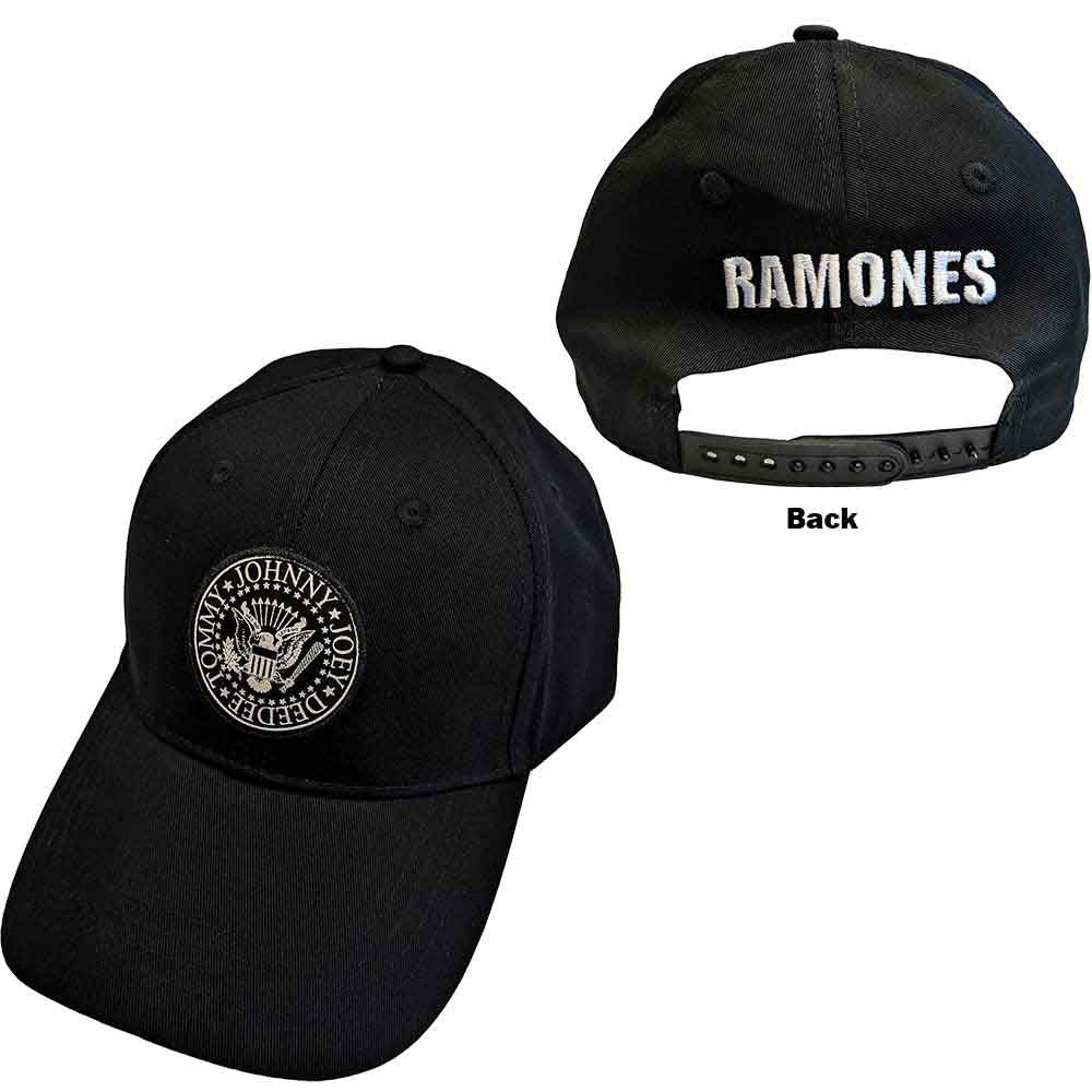 Ramones Presidential Seal Hat Black