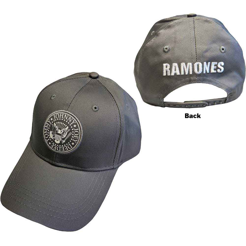 Ramones Presidential Seal Hat Grey