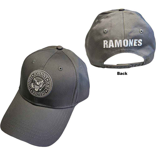 Ramones Presidential Seal Hat Grey