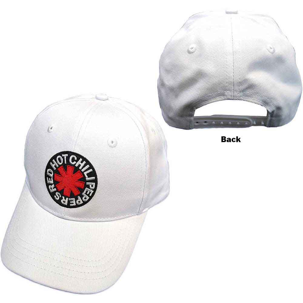 RED HOT CHILI PEPPERS Classic Asterisk Hat White