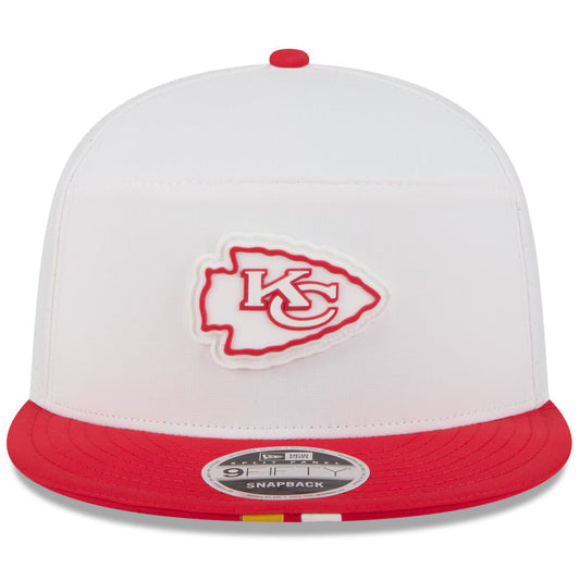 Kansas City Chiefs - 9Fifty 2025 Training Split Panel Snapback Hat New Era