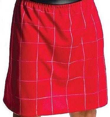 Red Wrestling Kilt Skirt