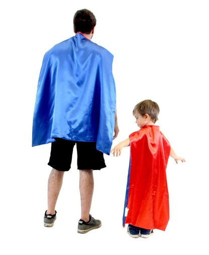 Reversible Superhero Costume Capes