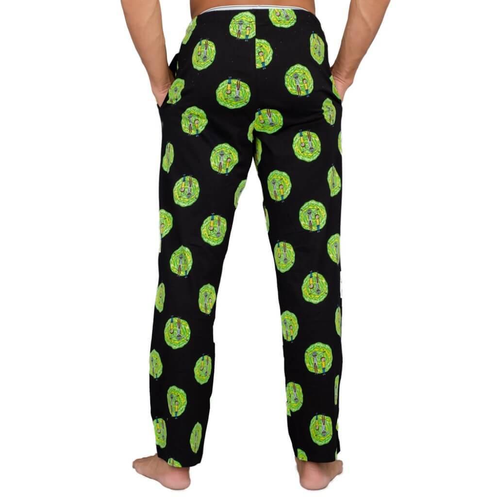Rick and Morty Portal T Shirt and Lounge Pants Pajama Set