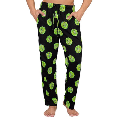 Rick and Morty Portal T Shirt and Lounge Pants Pajama Set