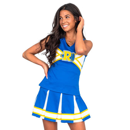 Riverdale Cheerleader V-Neck Tank & Skirt Set