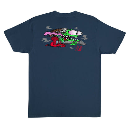 Santa Cruz X Stranger Things Eddie Slasher Mens T Shirt