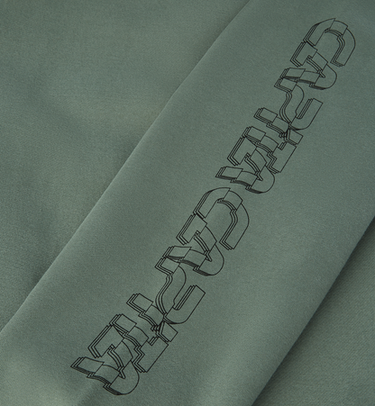 CAPiTA Snowboards "Fracture" Light Olive Hooded Sweatshirt