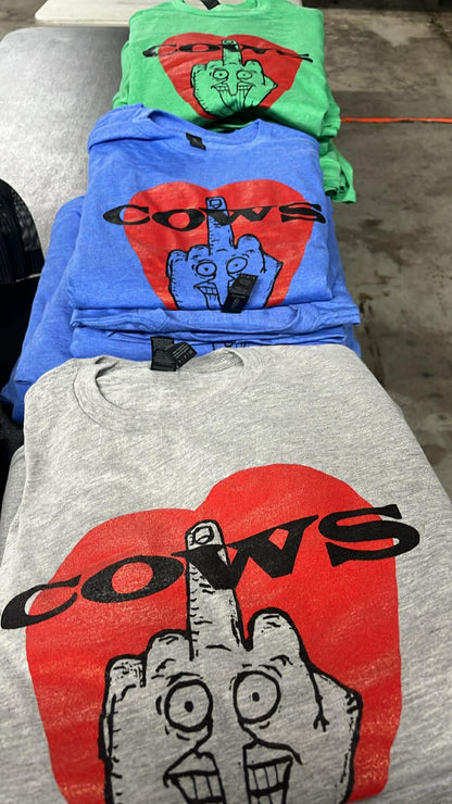 Cows "Cunning Stunts" Mens T Shirt