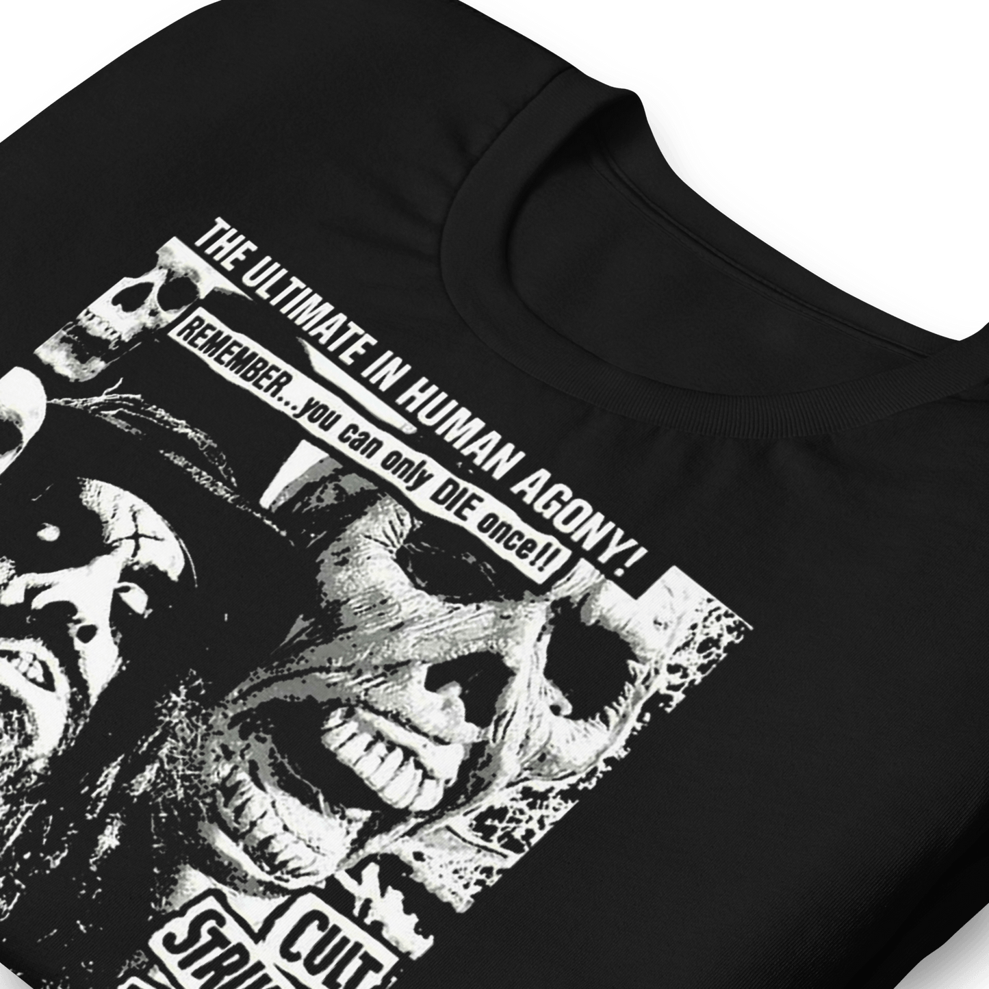 Rob Zombie - Black and White T Shirt