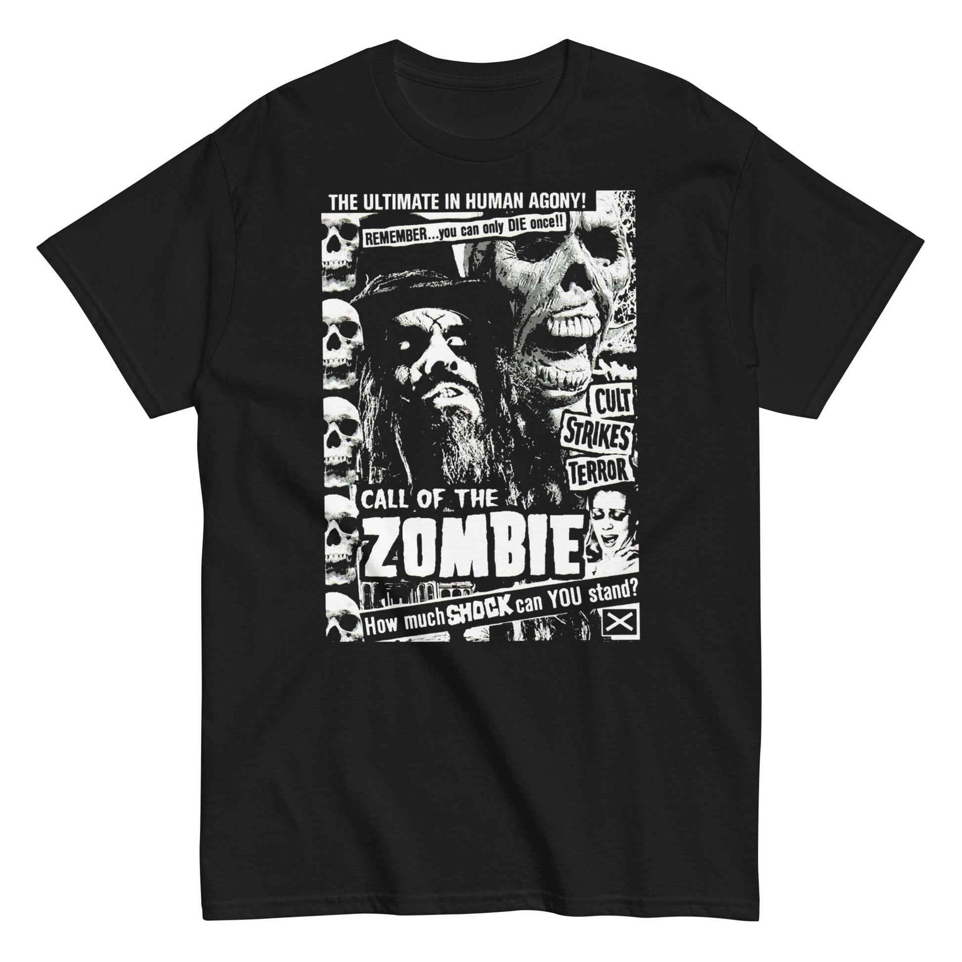 Rob Zombie - Black and White T Shirt