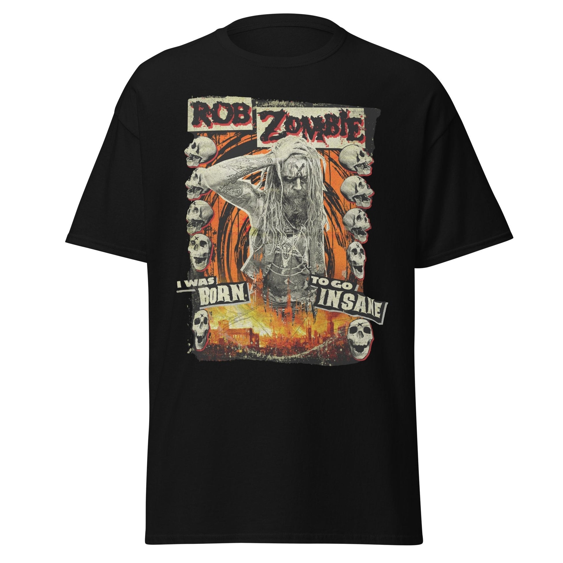 Rob Zombie - Born Insane Jumbo Print T Shirt