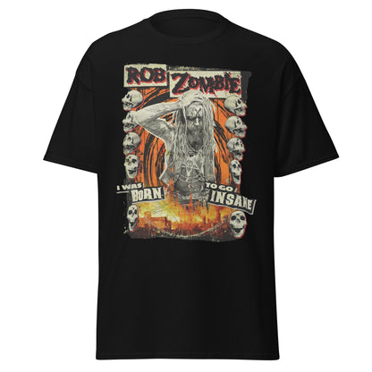 Rob Zombie - Born Insane Jumbo Print T Shirt