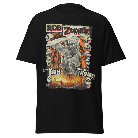 Rob Zombie - Born Insane Jumbo Print T Shirt