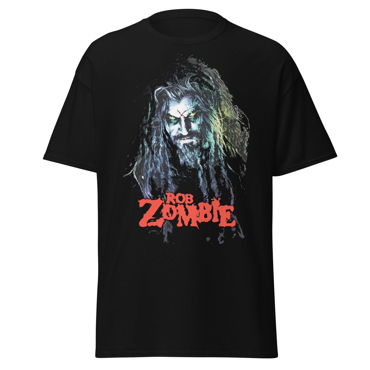 Rob Zombie - Classic Logo Jumbo Print T Shirt