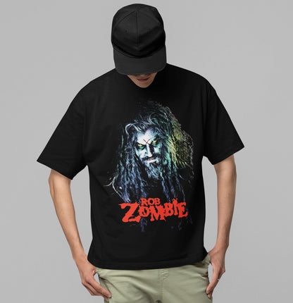 Rob Zombie - Classic Logo Jumbo Print T Shirt